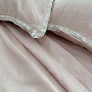 3-Pieces Comfy Breathable Bed Sheets Set Lace Edge - Fredesigner