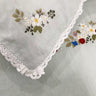 100% Linen Custom Embroidery Comforter Set with Lace Edge - Fredesigner