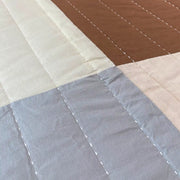 Soft Plaid Bedspread Coverlet - Fredesigner