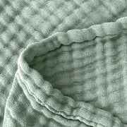 Soft Cozy and Breathable Muslin Throw for Bed - Fredesigner