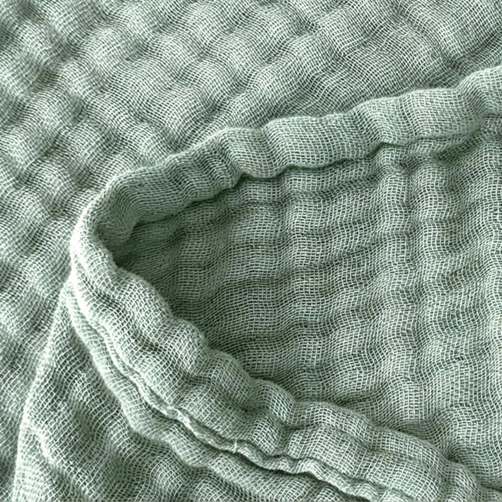 Soft Cozy and Breathable Muslin Throw for Bed - Fredesigner