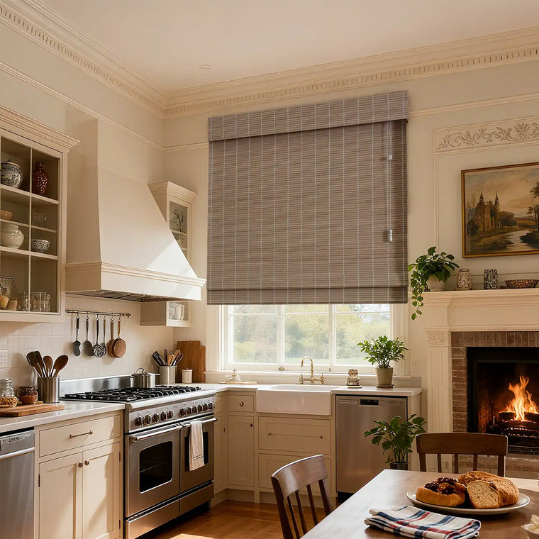 Bamboo Roman Shades