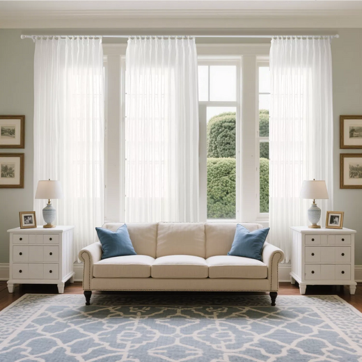 pinch pleat linen drapes
