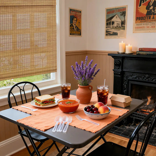 Custom Window Shades with Lining