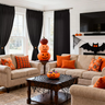 Halloween Blackout Curtains Modern Curtains Sedona - Fredesigner