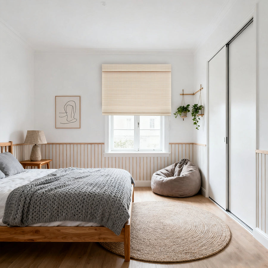 Light Filtering Natural Bamboo Shades