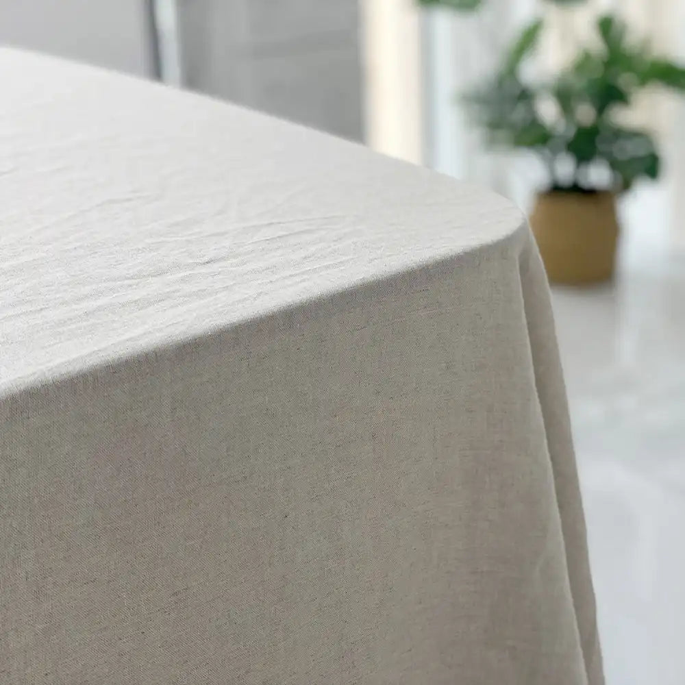 Tablecloth Linen Waterproof for Kitchen Dining - Fredesigner