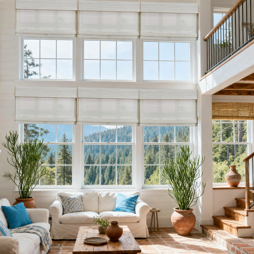 curtains over blinds ideas