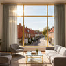 pinch pleated drapes
