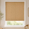 Custom Ivy Motorized Bamboo Shades and Blinds - inside mount
