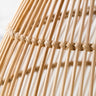 Custom Ramie Reed Bamboo Shades - reed macro detail