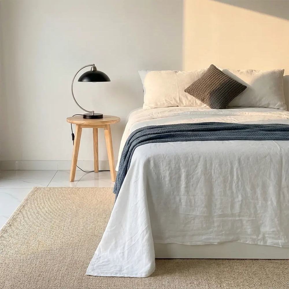 White Bed Sheets 
