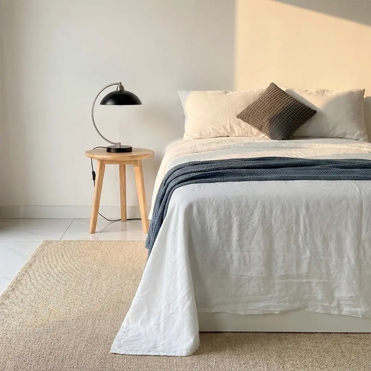 White Bed Sheets 