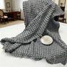 Cooling Cotton Waffle  Blanket - Fredesigner