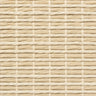 Custom Hazel Buttercream Top Down Bottom Up Bamboo Shades - Buttercream woven bamboo material close-up