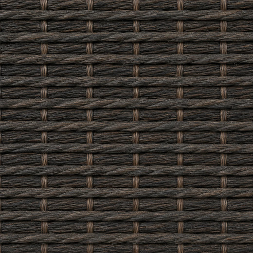 Custom Hazel Inkwell Oak Woven Bamboo Shades - Inkwell Oak woven bamboo material close-up