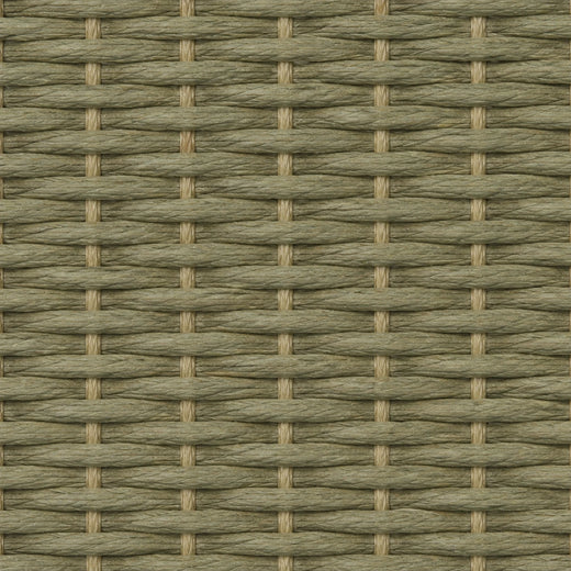 Custom Hazel Olive Ash Woven Bamboo Shades - Olive Ash woven bamboo material close-up