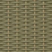Custom Hazel Olive Ash Top Down Bottom Up Bamboo Shades - Olive Ash woven bamboo material close-up