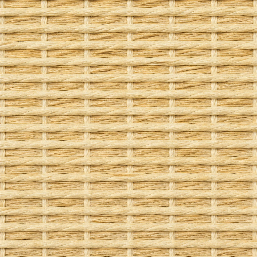 Custom Hazel Pale Wheat Woven Bamboo Shades - Pale Wheat woven bamboo material close-up