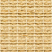 Custom Hazel Pale Wheat Top Down Bottom Up Bamboo Shades - Pale Wheat woven bamboo material close-up