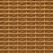 Custom Hazel Pecan Woven Bamboo Shades - Pecan woven bamboo material close-up