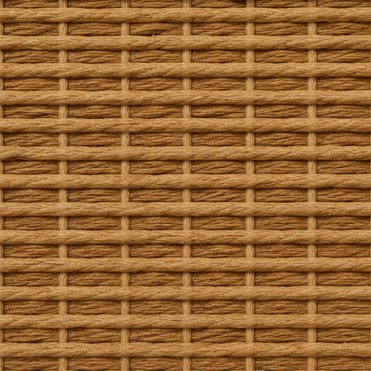 Custom Hazel Pecan Top Down Bottom Up Bamboo Shades - Pecan woven bamboo material close-up