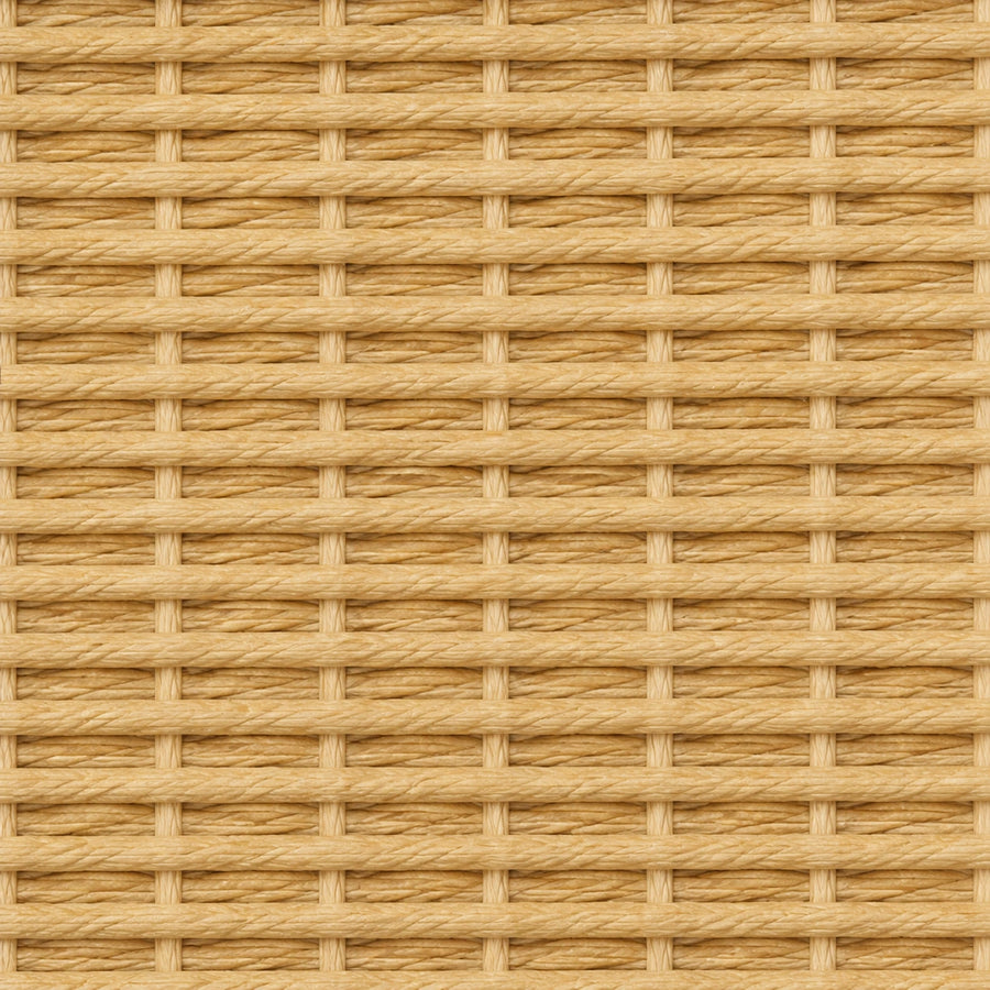 Custom Hazel Warm Beige Top Down Bottom Up Bamboo Shades - Warm Beige woven bamboo material close-up
