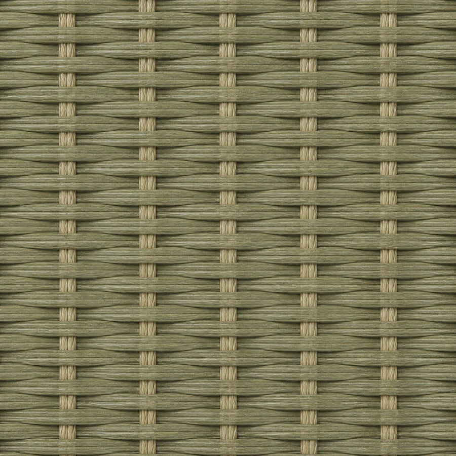 Custom Ivy Moss Woven Bamboo Shades - Moss woven bamboo material close-up