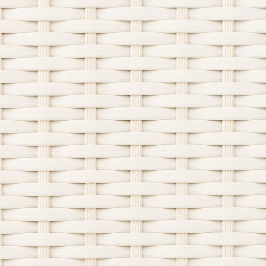 Custom Ivy Off White Woven Bamboo Shades - Off White woven bamboo material close-up