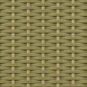 Custom Ivy Olive Green Woven Bamboo Shades - Olive Green woven bamboo material close-up
