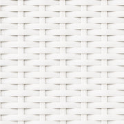 Custom Ivy Snow Woven Bamboo Shades - Snow woven bamboo material close-up
