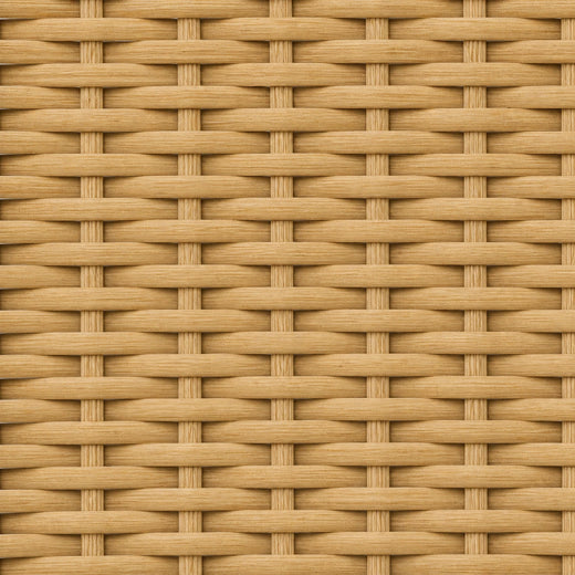 Custom Ivy Tawny Woven Bamboo Shades - Tawny woven bamboo material close-up