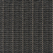 Custom Natural Black Gray Woven Bamboo Shades - Black Gray woven bamboo material close-up