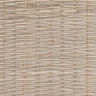 Custom Natural Sesame Gray Woven Bamboo Shades - Sesame Gray woven bamboo material close-up
