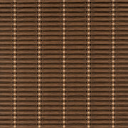 Custom Nomi Coffee Woven Bamboo Shades - Coffee woven bamboo material close-up