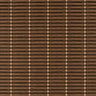 Custom Nomi Coffee Woven Bamboo Shades - Coffee woven bamboo material close-up