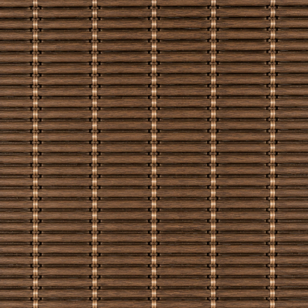 Custom Nomi Coffee Top Down Bottom Up Bamboo Shades - Top Down Bottom Up - Coffee NA019