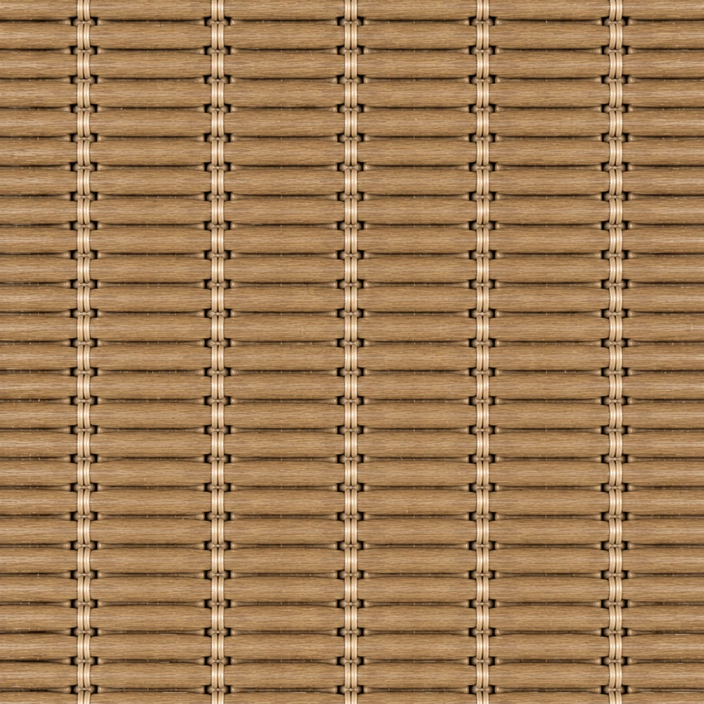 Custom Nomi Sandstone Woven Bamboo Shades - Standard - Sandstone NA002