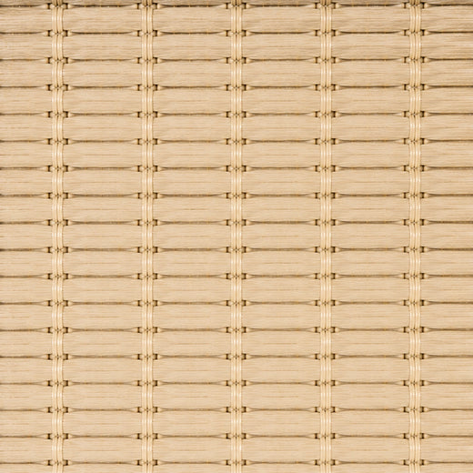 Custom Ramie Beige Top Down Bottom Up Bamboo Shades - Beige woven bamboo material close-up