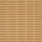 Custom Ramie Beige Brown Woven Bamboo Shades - Beige Brown woven bamboo material close-up