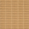 Custom Ramie Beige Brown Top Down Bottom Up Bamboo Shades - Beige Brown woven bamboo material close-up