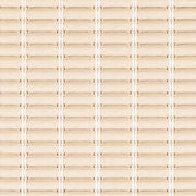 Custom Ramie Beige White Top Down Bottom Up Bamboo Shades - Beige White woven bamboo material close-up