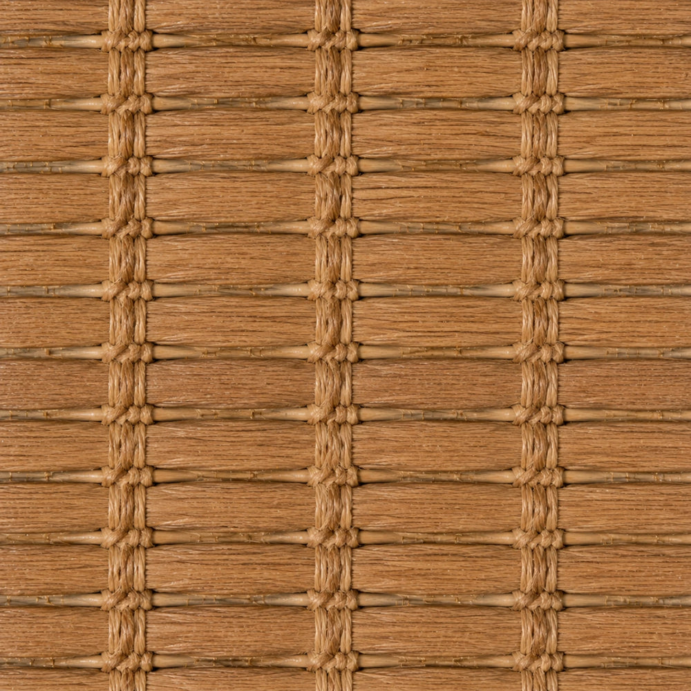 Custom Ramie Cinnamon Woven Bamboo Shades - Standard - Cinnamon 0833N
