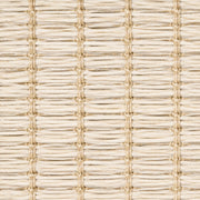 Custom Ramie Cream Top Down Bottom Up Bamboo Shades - Cream woven bamboo material close-up