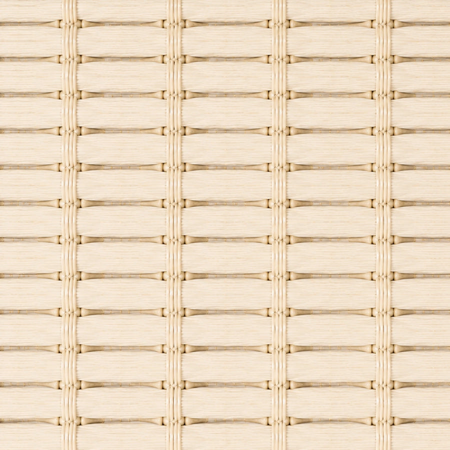 Custom Ramie Ivory Woven Bamboo Shades - Ivory woven bamboo material close-up