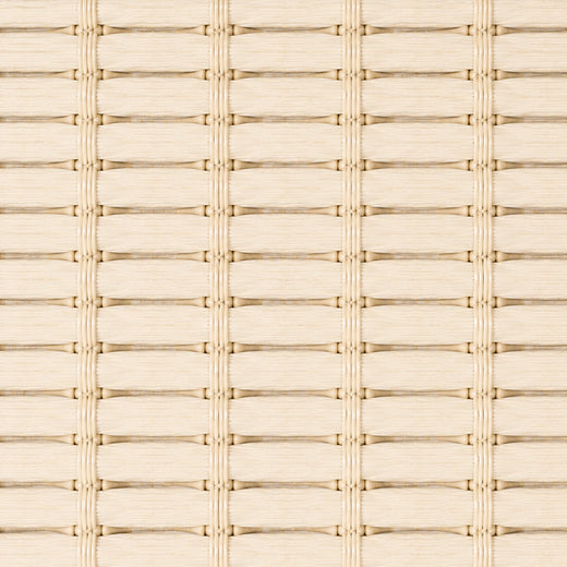 Custom Ramie Ivory Top Down Bottom Up Bamboo Shades - Ivory woven bamboo material close-up