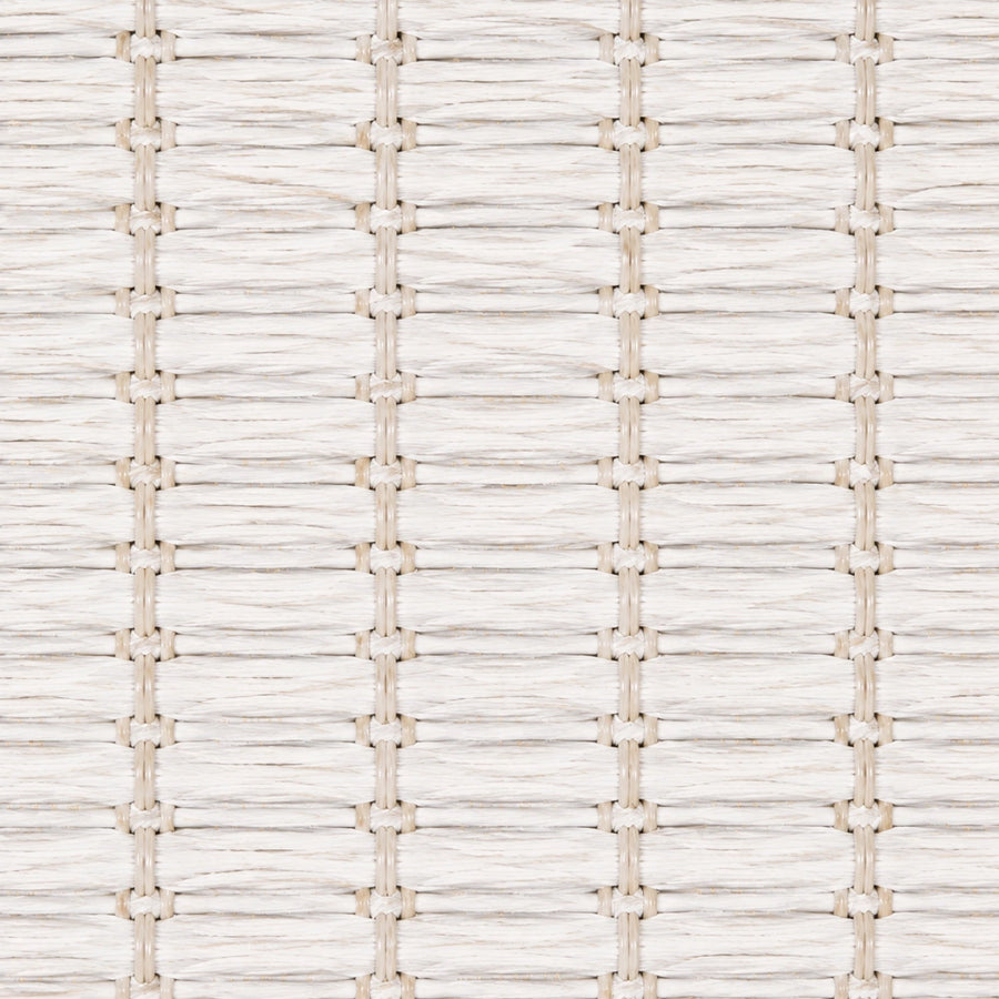 Custom Ramie Marble White Top Down Bottom Up Bamboo Shades - Marble White woven bamboo material close-up