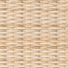 Custom Willow Buff Woven Bamboo Shades - Buff woven bamboo material close-up