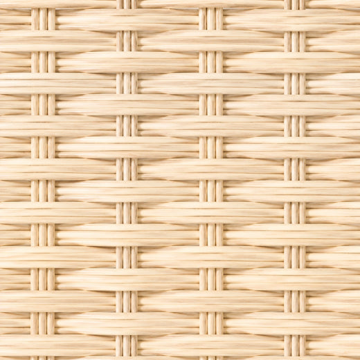 Custom Willow Cream Woven Bamboo Shades - Cream woven bamboo material close-up