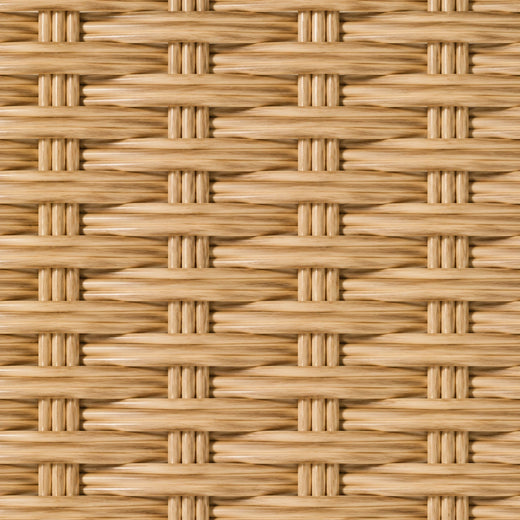 Custom Willow Light Brown Woven Bamboo Shades - Light Brown woven bamboo material close-up